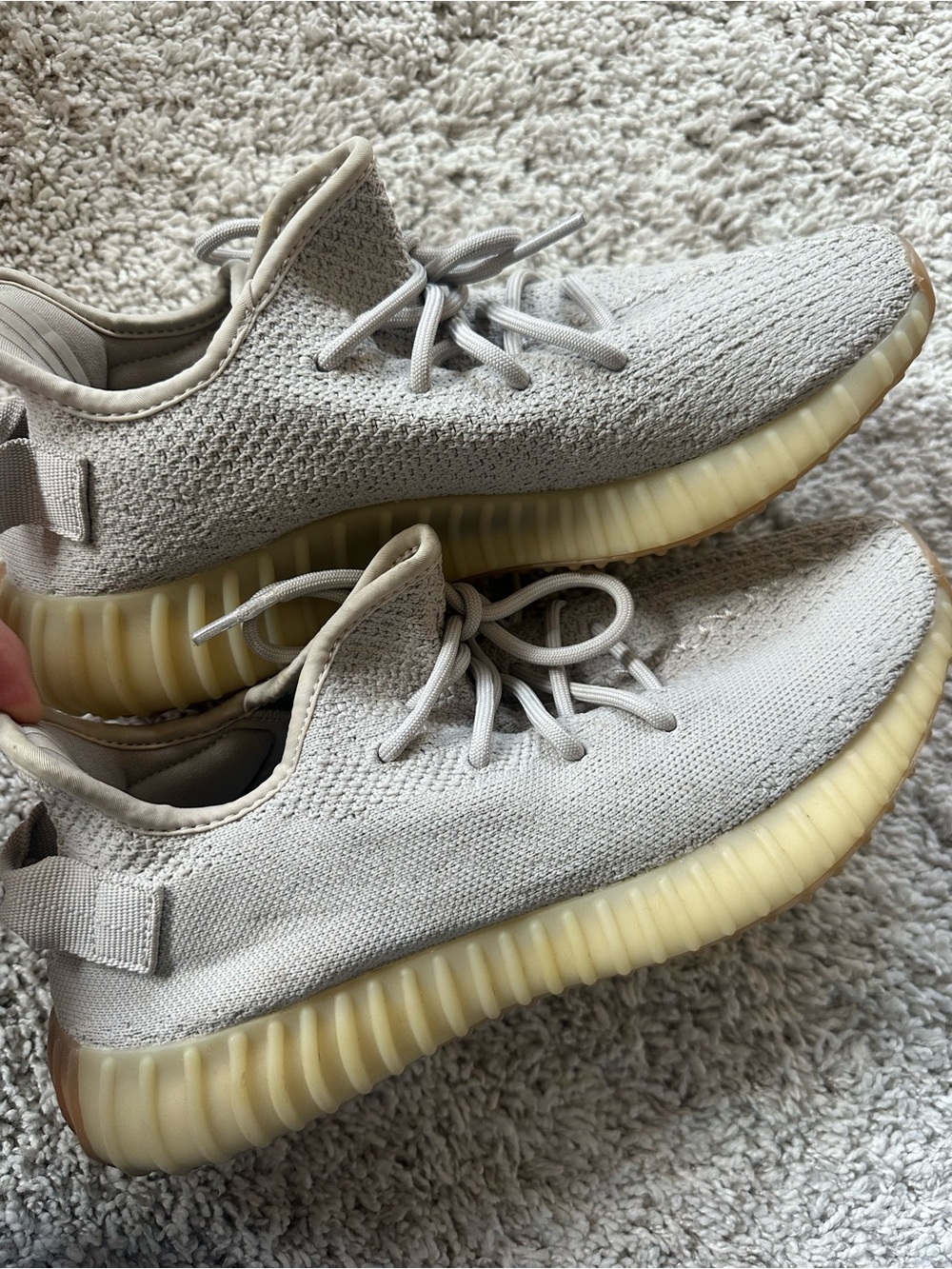 Men’s Adidas Yeezys Boost 350 V2 Sesame Size 8.5